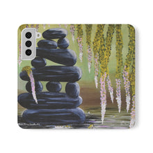 Load image into Gallery viewer, Zen Pond - PHONE CASE WALLET for Samsung & iPhones - by Kerry Sandhu Art
