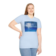 Load image into Gallery viewer, T-Shirt made from very soft materials, no side seams. Feels like bliss to wear! Many designs by Kerry Sandhu Art