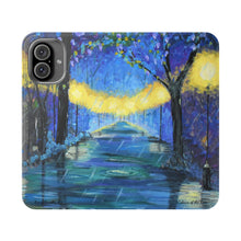 Load image into Gallery viewer, Colours of the Rain - PHONE CASE WALLET - by Kerry Sandhu Art