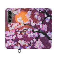 Load image into Gallery viewer, Cherry Blossom - PHONE CASE WALLET - by Kerry Sandhu Art