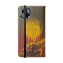 Load image into Gallery viewer, Let Me Be - PHONE CASE WALLET - by Kerry Sandhu Art