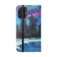 Load image into Gallery viewer, Aurora - PHONE CASE WALLET for Samsung & iPhones - by Kerry Sandhu Art