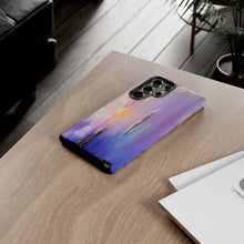 Load image into Gallery viewer, Setting Sun - TOUGH PHONE CASES for Samsung & iPhones - by Kerry Sandhu Art