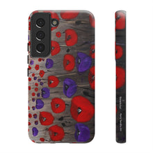 Load image into Gallery viewer, Benedictus (Poppies Only) - TOUGH PHONE CASES for Samsung & iPhones - by Kerry Sandhu Art
