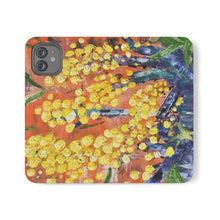 Load image into Gallery viewer, Rustic Wattle - PHONE CASE WALLET for Samsung & iPhones - by Kerry Sandhu Art