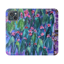 Load image into Gallery viewer, Rustic Flowering Gum - PHONE CASE WALLET - by Kerry Sandhu Art