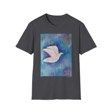 Load image into Gallery viewer, T-Shirt made from very soft materials, no side seams. Feels like bliss to wear! Many designs by Kerry Sandhu Art