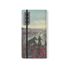 Load image into Gallery viewer, The Band Played Waltzing Matilda -PHONE CASE WALLET- by Kerry Sandhu Art
