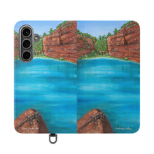 Load image into Gallery viewer, Kimberley Calling - PHONE CASE WALLET - by Kerry Sandhu Art