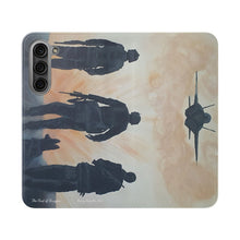 Load image into Gallery viewer, The Dust of Uruzgan (with Jet) - PHONE CASE WALLET - by Kerry Sandhu Art