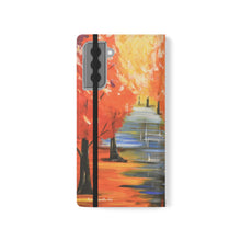 Load image into Gallery viewer, Autumn Leaves - PHONE CASE WALLET for Samsung & iPhones - by Kerry Sandhu Art