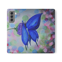 Load image into Gallery viewer, Butterfly - PHONE CASE WALLET for Samsung & iPhones - by Kerry Sandhu Art