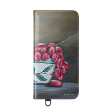 Load image into Gallery viewer, Bowl of Grapes - PHONE CASE WALLET for Samsung & iPhones - by Kerry Sandhu Art