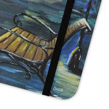 Load image into Gallery viewer, Park Bench - PHONE CASE WALLET for Samsung & iPhones - by Kerry Sandhu Art