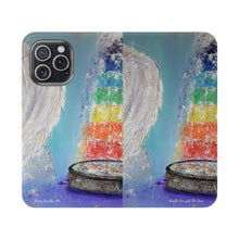 Load image into Gallery viewer, Angels Brought Me Here - PHONE CASE WALLET - by Kerry Sandhu Art