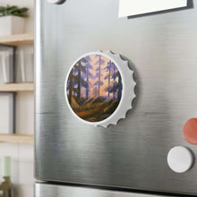 Load image into Gallery viewer, Plastic exterior w/ metallic bottom, magnetic back, 2 different opening mechanisms, matte finish. Art by Kerry Sandhu Art