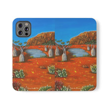 Load image into Gallery viewer, Beds Are Burning - PHONE CASE WALLET - by Kerry Sandhu Art