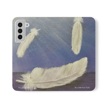 Load image into Gallery viewer, Three Little Birds (Faith) - PHONE CASE WALLET - by Kerry Sandhu Art