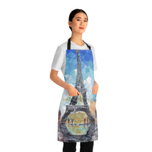 Load image into Gallery viewer, Apron - lightweight, silky finish 100% polyester, two front pockets. Many original artwork designs by Kerry Sandhu Art