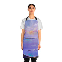 Load image into Gallery viewer, Apron - lightweight, silky finish 100% polyester, two front pockets. Many original artwork designs by Kerry Sandhu Art