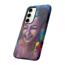 Load image into Gallery viewer, Raining Glitter - TOUGH PHONE CASES for Samsung & iPhones - by Kerry Sandhu Art