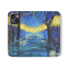 Load image into Gallery viewer, Colours of the Rain - PHONE CASE WALLET - by Kerry Sandhu Art