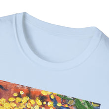 Load image into Gallery viewer, T-Shirt made from very soft materials, no side seams. Feels like bliss to wear! Many designs by Kerry Sandhu Art