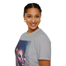 Load image into Gallery viewer, T-Shirt made from very soft materials, no side seams. Feels like bliss to wear! Many designs by Kerry Sandhu Art