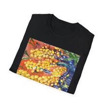 Load image into Gallery viewer, T-Shirt made from very soft materials, no side seams. Feels like bliss to wear! Many designs by Kerry Sandhu Art