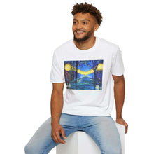 Load image into Gallery viewer, T-Shirt made from very soft materials, no side seams. Feels like bliss to wear! Many designs by Kerry Sandhu Art