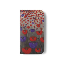 Load image into Gallery viewer, Benedictus (Poppies Only) - PHONE CASE WALLET - by Kerry Sandhu Art