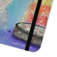 Load image into Gallery viewer, Angels Brought Me Here - PHONE CASE WALLET - by Kerry Sandhu Art