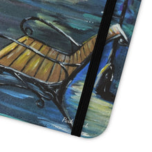 Load image into Gallery viewer, Park Bench - PHONE CASE WALLET for Samsung & iPhones - by Kerry Sandhu Art