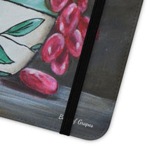 Load image into Gallery viewer, Bowl of Grapes - PHONE CASE WALLET for Samsung & iPhones - by Kerry Sandhu Art