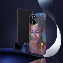 Load image into Gallery viewer, Raining Glitter - TOUGH PHONE CASES for Samsung & iPhones - by Kerry Sandhu Art
