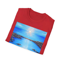 Load image into Gallery viewer, T-Shirt made from very soft materials, no side seams. Feels like bliss to wear! Many designs by Kerry Sandhu Art