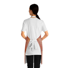Load image into Gallery viewer, Apron - lightweight, silky finish 100% polyester, two front pockets. Many original artwork designs by Kerry Sandhu Art