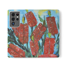 Load image into Gallery viewer, Rustic Bottle Brush - PHONE CASE WALLET - by Kerry Sandhu Art