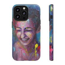 Load image into Gallery viewer, Raining Glitter - TOUGH PHONE CASES for Samsung & iPhones - by Kerry Sandhu Art