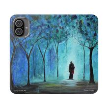 Load image into Gallery viewer, Forest of Light - PHONE CASE WALLET - by Kerry Sandhu Art