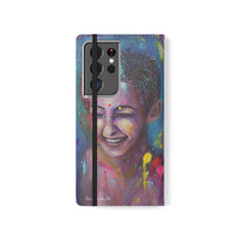 Load image into Gallery viewer, Raining Glitter - PHONE CASE WALLET for Samsung & iPhones - by Kerry Sandhu Art