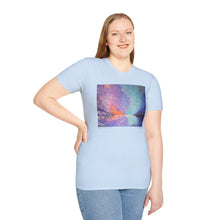Load image into Gallery viewer, T-Shirt made from very soft materials, no side seams. Feels like bliss to wear! Many designs by Kerry Sandhu Art