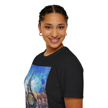 Load image into Gallery viewer, T-Shirt made from very soft materials, no side seams. Feels like bliss to wear! Many designs by Kerry Sandhu Art