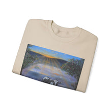 Load image into Gallery viewer, Sweatshirt 50/50 Cotton/Polyester, Medium-heavy fabric, Loose fit, true to size, Original art designs by Kerry Sandhu Art