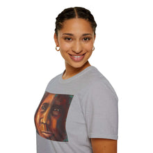 Load image into Gallery viewer, T-Shirt made from very soft materials, no side seams. Feels like bliss to wear! Many designs by Kerry Sandhu Art