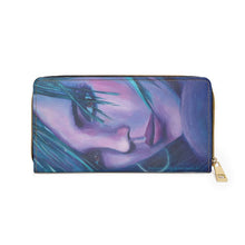 Load image into Gallery viewer, Pockets for cash, c/cards, coins, & more. Stylish faux leather, lots of original artworks by Kerry Sandhu Art to choose from