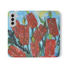 Load image into Gallery viewer, Rustic Bottle Brush - PHONE CASE WALLET - by Kerry Sandhu Art