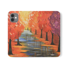 Load image into Gallery viewer, Autumn Leaves - PHONE CASE WALLET for Samsung & iPhones - by Kerry Sandhu Art