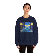 Load image into Gallery viewer, Sweatshirt 50/50 Cotton/Polyester, Medium-heavy fabric, Loose fit, true to size, Original art designs by Kerry Sandhu Art
