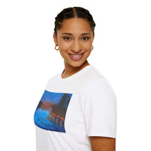 Load image into Gallery viewer, T-Shirt made from very soft materials, no side seams. Feels like bliss to wear! Many designs by Kerry Sandhu Art